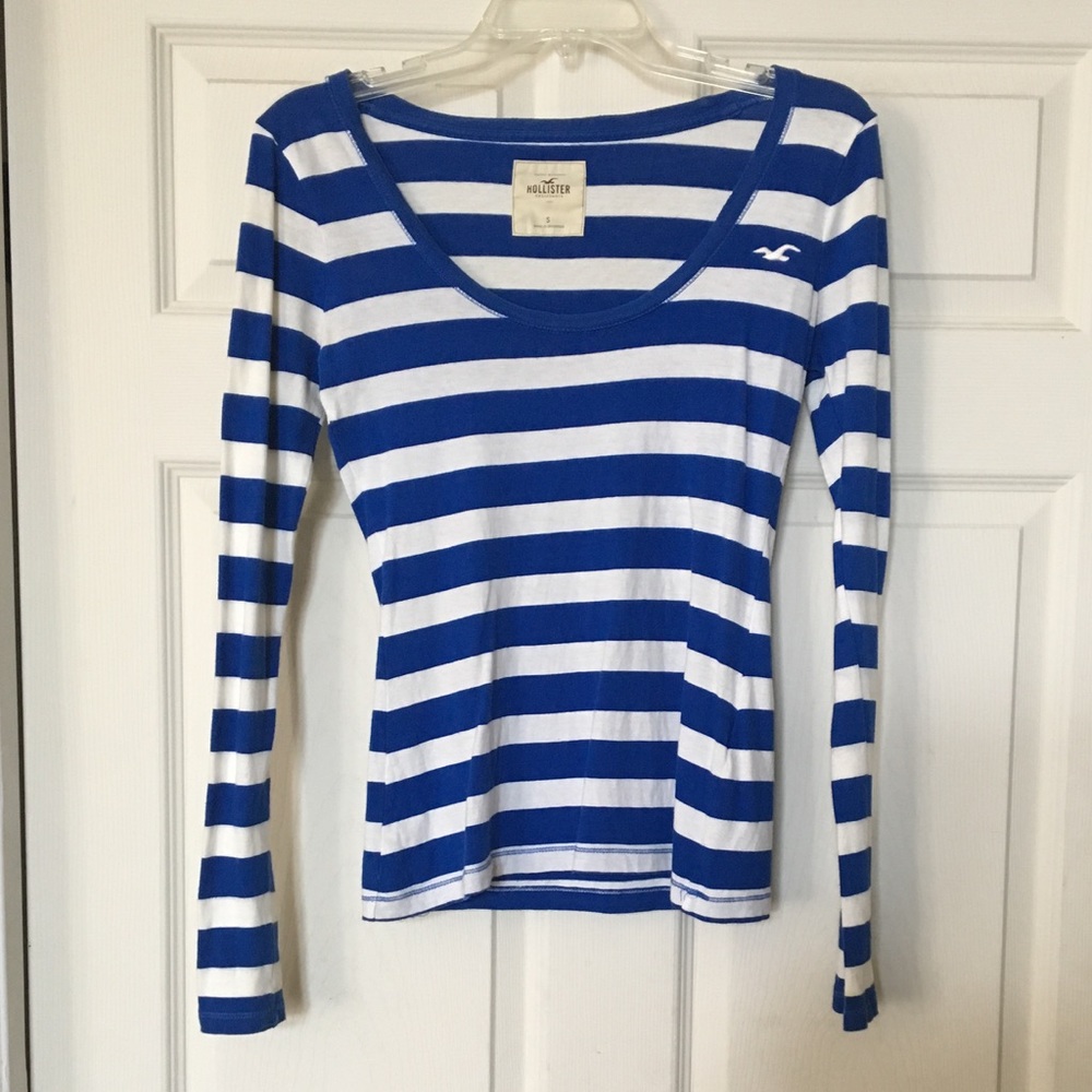 Striped Long Sleeve Hollister Shirt